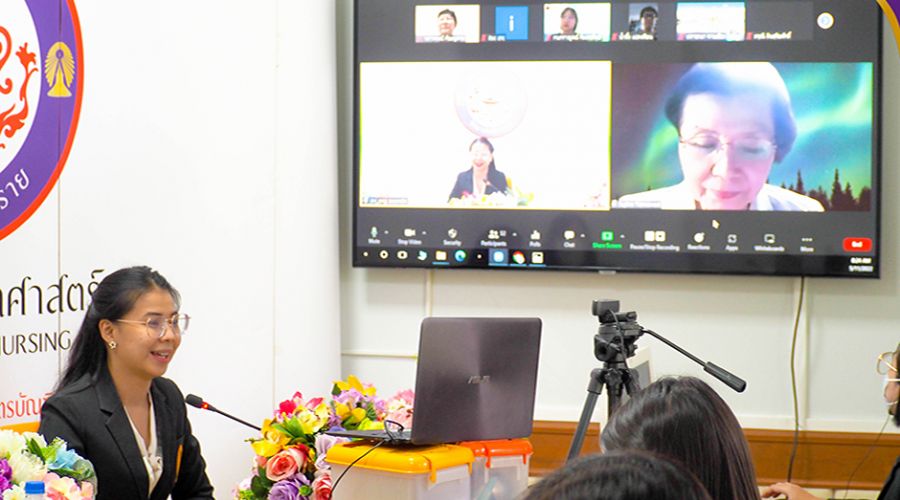 โครงการอบรมเชิงปฏิบัติเพื่อส่งเสริมและพัฒนาสมรรถนะการวิจัยทางการพยาบาล ประจำปี 2565