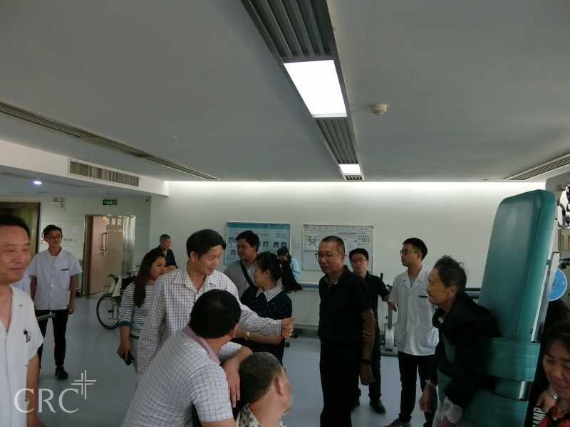 ศึกษาดูงานวันที่ 2 เยี่ยมโรงพยาบาล Wuhan Hankou Hospital #5