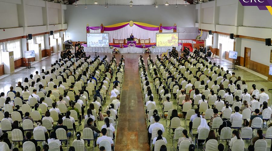คณะพยาบาลศาสตร์ ปฐมนิเทศนักศึกษาใหม่ ประจำปีการศึกษา 2569