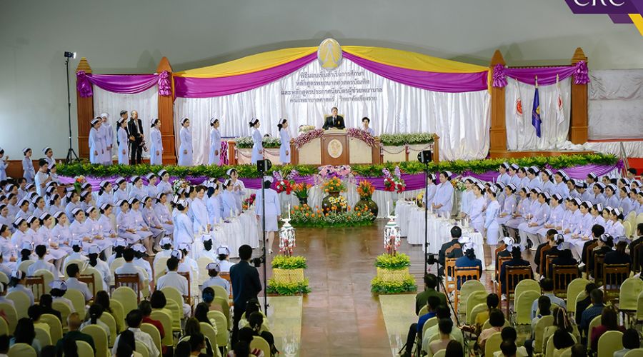 พิธีมอบเข็มสำเร็จการศึกษา หลักสูตรพยาบาลศาสตรบัณฑิต รุ่นที่ 16