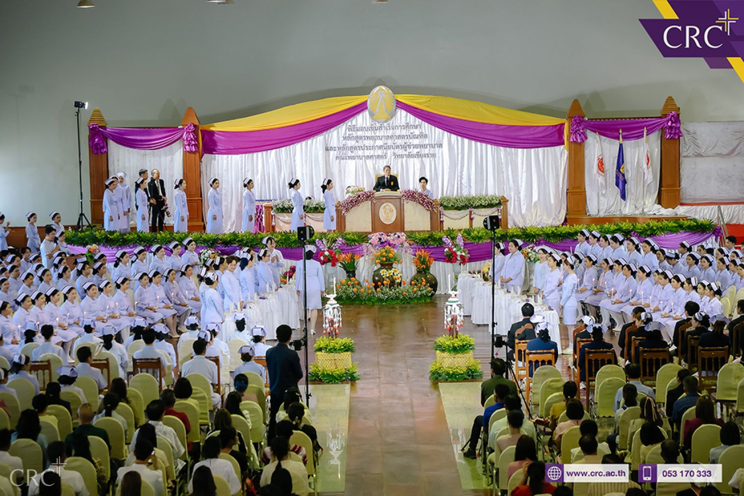 พิธีมอบเข็มสำเร็จการศึกษา หลักสูตรพยาบาลศาสตรบัณฑิต รุ่นที่ 16