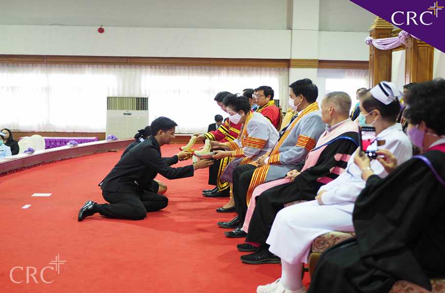พิธีไหว้ครู-บายศรีรับขวัญนักศึกษาใหม่ ประจำปีการศึกษา ๒๕๖๓ #18