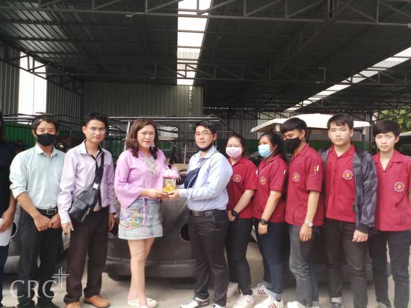ภาพกิจกรรมการศึกษาดูงานของนักศึกษาคณะวิศวกรรมศาสตร์ที่โรงงานอุตสาหกรรมท่อน้ำไทยจำกัดและโรงงานผลิตรถตุ๊กตุ๊กไฟฟ้า #11