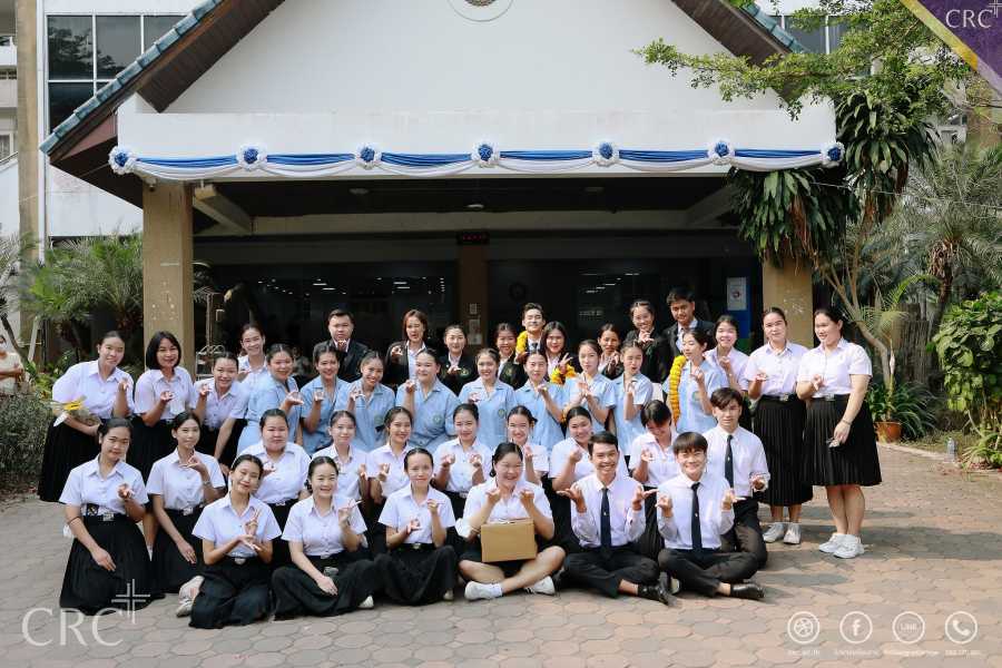 คณะสาธารณสุขศาสตร์ วิทยาลัยเชียงราย จัดพิธีมอบเข็มวิทยฐานะแก่นักศึกษาชั้นปีที่ 4 และพิธีมอบเสื้อกาวน์นักศึกษาปี 2 ประจำปีการศึกษา 2565 #20
