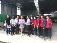 ภาพกิจกรรมการศึกษาดูงานของนักศึกษาคณะวิศวกรรมศาสตร์ที่โรงงานอุตสาหกรรมท่อน้ำไทยจำกัดและโรงงานผลิตรถตุ๊กตุ๊กไฟฟ้า #12
