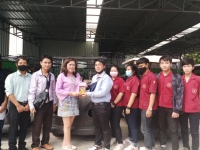 ภาพกิจกรรมการศึกษาดูงานของนักศึกษาคณะวิศวกรรมศาสตร์ที่โรงงานอุตสาหกรรมท่อน้ำไทยจำกัดและโรงงานผลิตรถตุ๊กตุ๊กไฟฟ้า #11