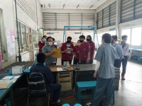 ภาพกิจกรรมการศึกษาดูงานของนักศึกษาคณะวิศวกรรมศาสตร์ที่โรงงานอุตสาหกรรมท่อน้ำไทยจำกัดและโรงงานผลิตรถตุ๊กตุ๊กไฟฟ้า #26