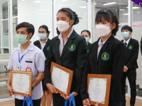 พิธีมอบเกียรติบัตร ให้กับบุคคลต้นแบบ ในโครงการวิทยาลัยคนดี มีคุณธรรม วิทยาลัยเชียงราย ประจำปีการศึกษา ๒๕๖๓-๒๕๖๔ #2