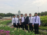 นักศึกษา คณะวิศวกรรมศาสตร์ วิทยาลัยเชียงราย รับพระราชทานถ้วยรางวัลชนะเลิศ การแข่งขัน 