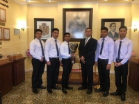 นักศึกษา คณะวิศวกรรมศาสตร์ วิทยาลัยเชียงราย รับพระราชทานถ้วยรางวัลชนะเลิศ การแข่งขัน 