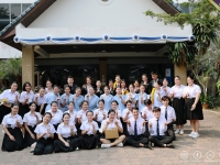 คณะสาธารณสุขศาสตร์ วิทยาลัยเชียงราย จัดพิธีมอบเข็มวิทยฐานะแก่นักศึกษาชั้นปีที่ 4 และพิธีมอบเสื้อกาวน์นักศึกษาปี 2 ประจำปีการศึกษา 2565 #20