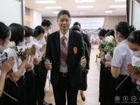 คณะสาธารณสุขศาสตร์ วิทยาลัยเชียงราย จัดพิธีมอบเข็มวิทยฐานะแก่นักศึกษาชั้นปีที่ 4 และพิธีมอบเสื้อกาวน์นักศึกษาปี 2 ประจำปีการศึกษา 2565 #3